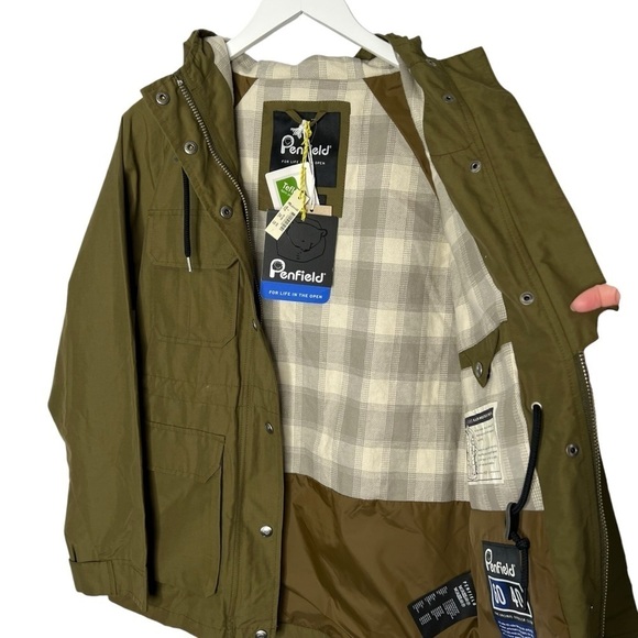 Madewell x Penfield Kasson Jacket Dark Olive Size S NEW - Picture 9 of 16